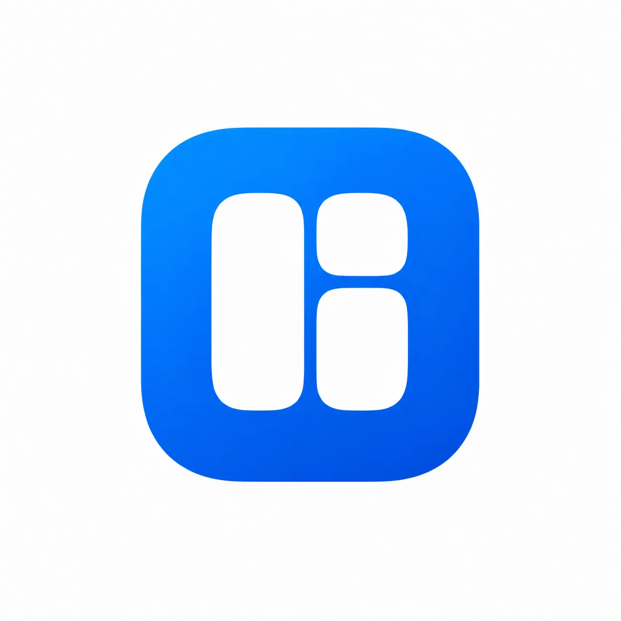 Plain logo without construction guides